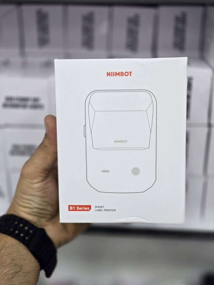 پرینتر لیبل حرارتی هوشمند بی‌سیم برند NIIMBOT مدل B1