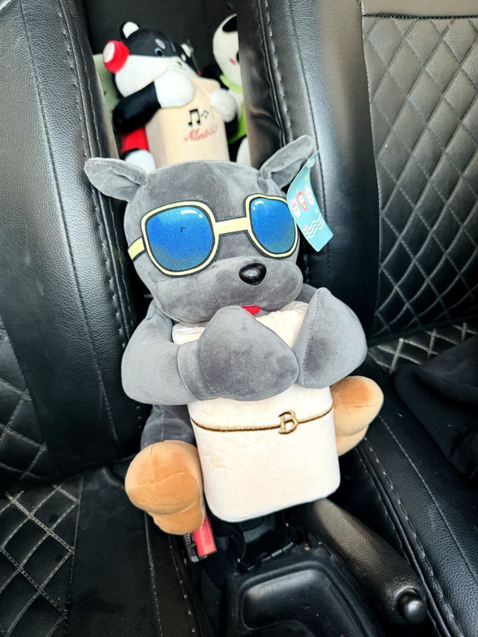 جادستمالی و سطل زباله عروسکی خودرو