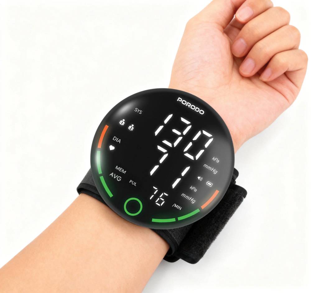 فشارسنج دیجیتالی مچی Porodo LiveOn (مدل PDW01B) 