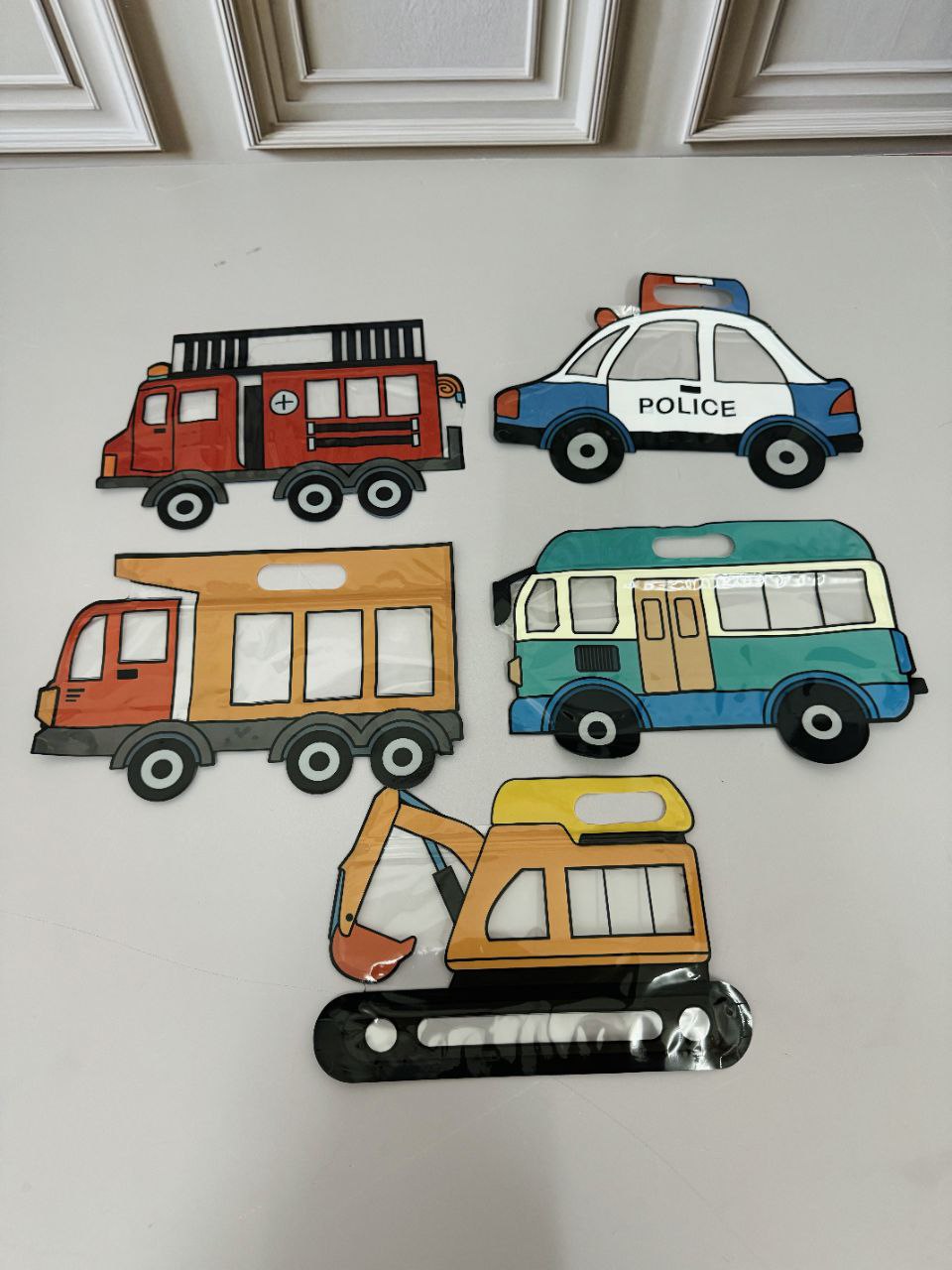 زیپ‌لاک طرح ماشین پک ۱۰ عددی 