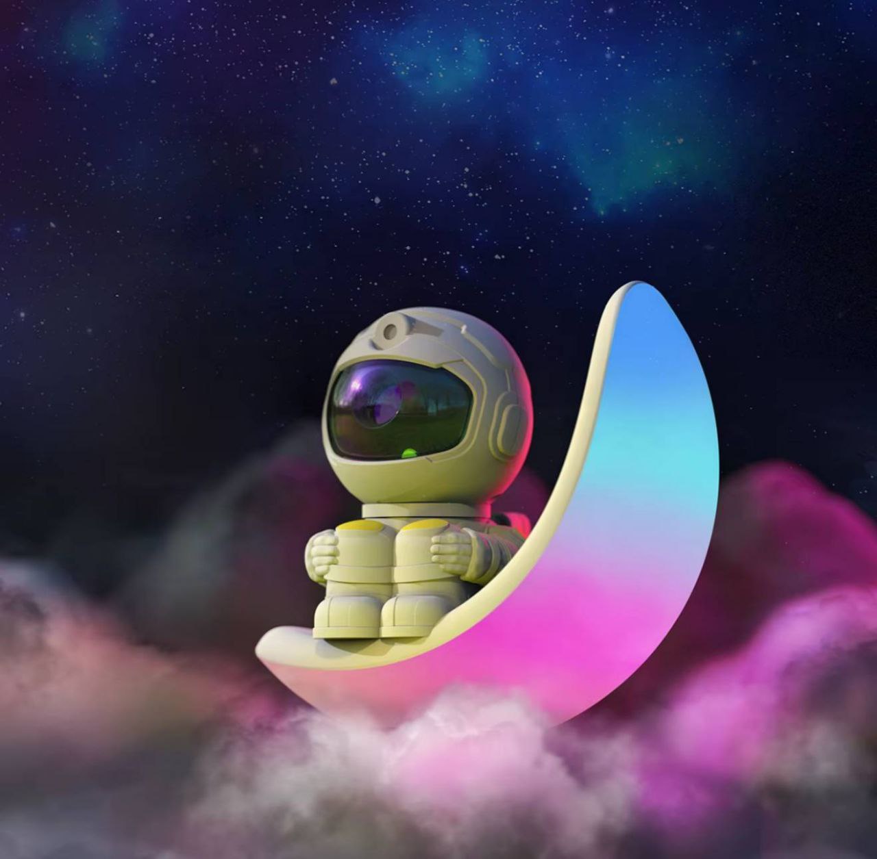 چراغ کهکشانی Star Galaxy Astronaut 7in1(ارسال فوری با پیک برای تهران )ارسال سریع برای سراسر کشور 