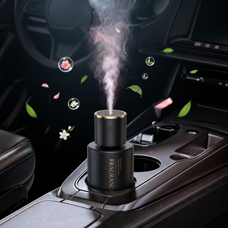 خوشبو کننده هوشمند Smart Car Fragrance Diffuser مدل XX-23 با نور کهکشانی و اسانس از برند محبوب BOSS(تهران ارسال فوری با پیک )ارسال سریع به سراسر کشور 