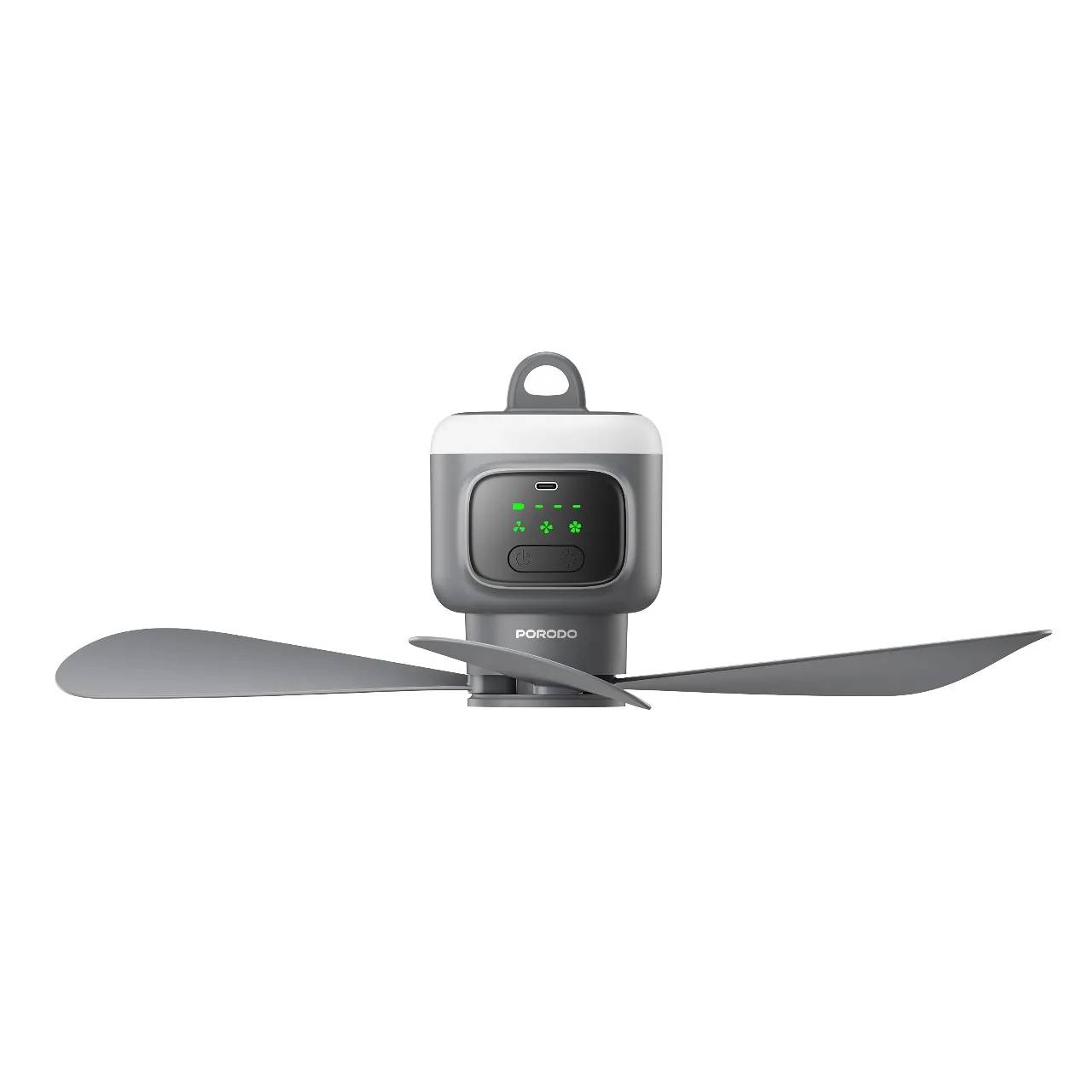پنکه سقفی شارژی کمپینگ پورودو (Porodo Lifestyle Camping Rechargeable Ceiling Fan)