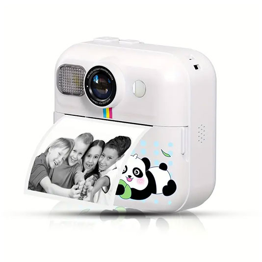 دوربین عکاسی و چاپ فوری کودک طرح پاندا و اسب تک شاخ