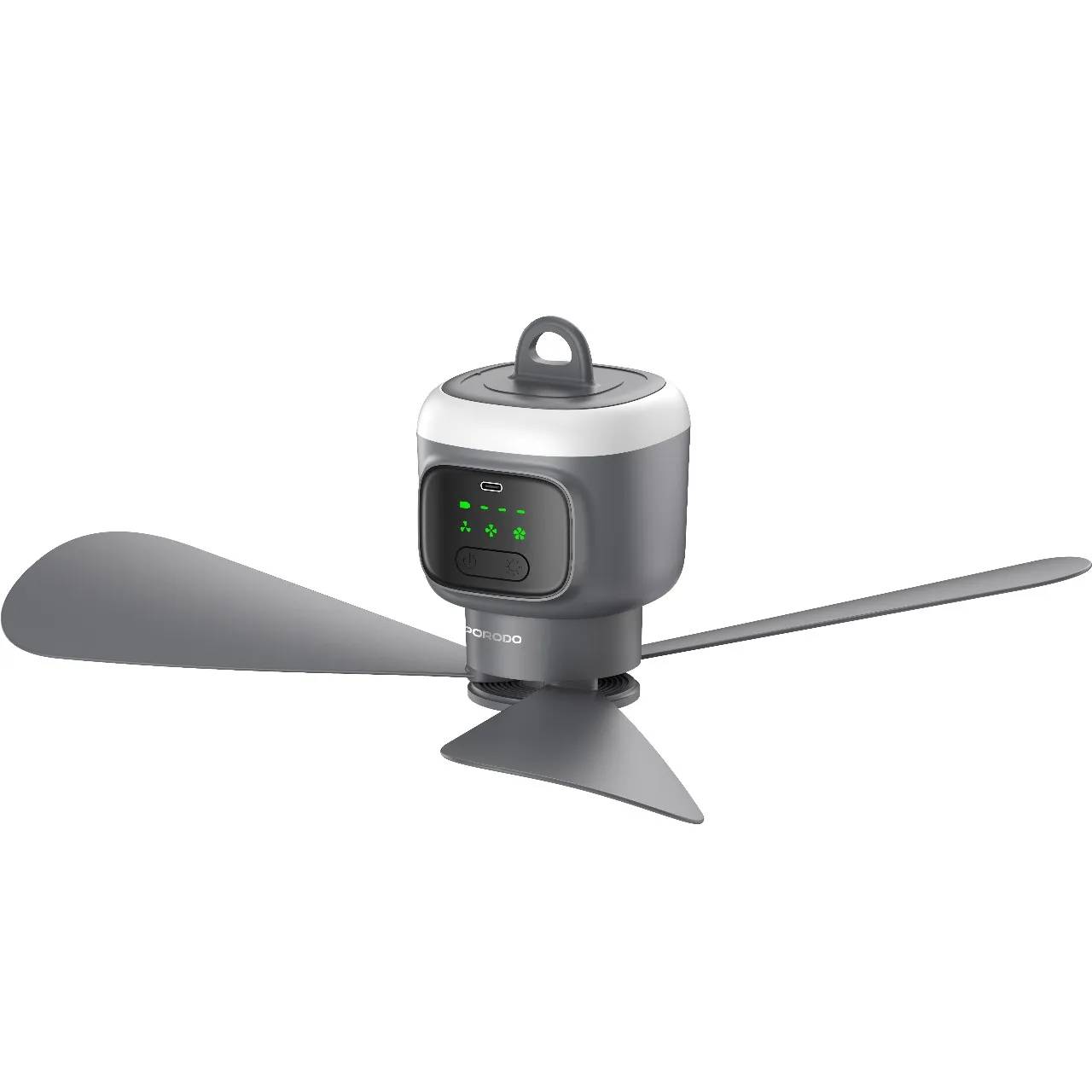 پنکه سقفی شارژی کمپینگ پورودو (Porodo Lifestyle Camping Rechargeable Ceiling Fan)