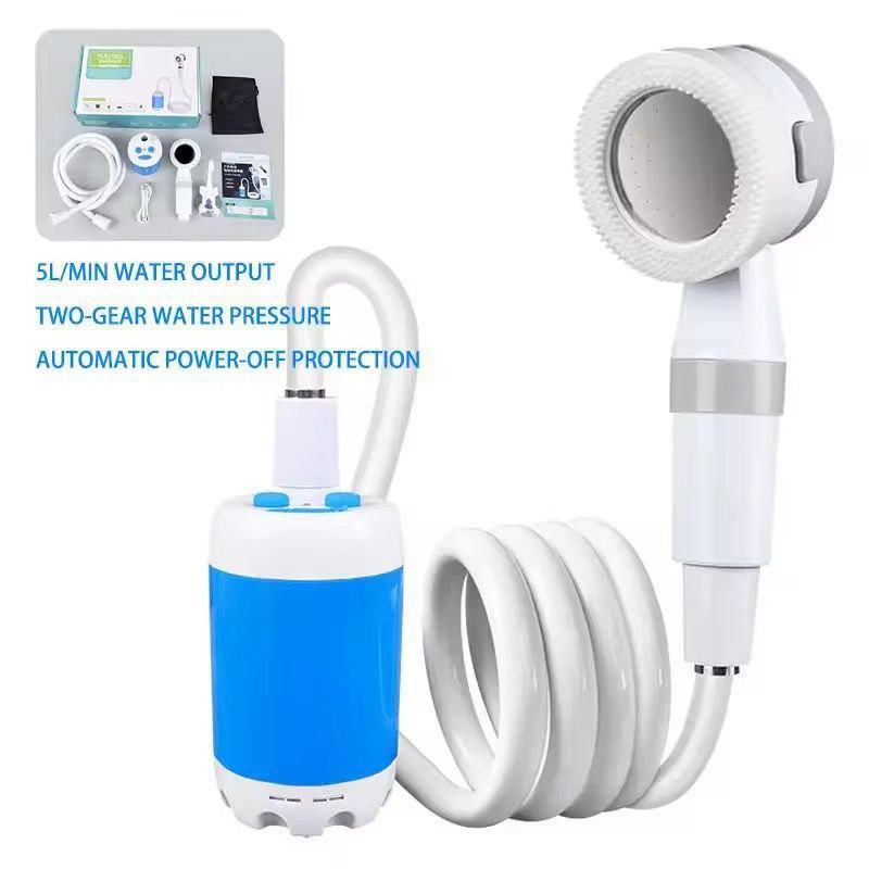 دوش مسافرتی شارژی electric shower کمپینگ 