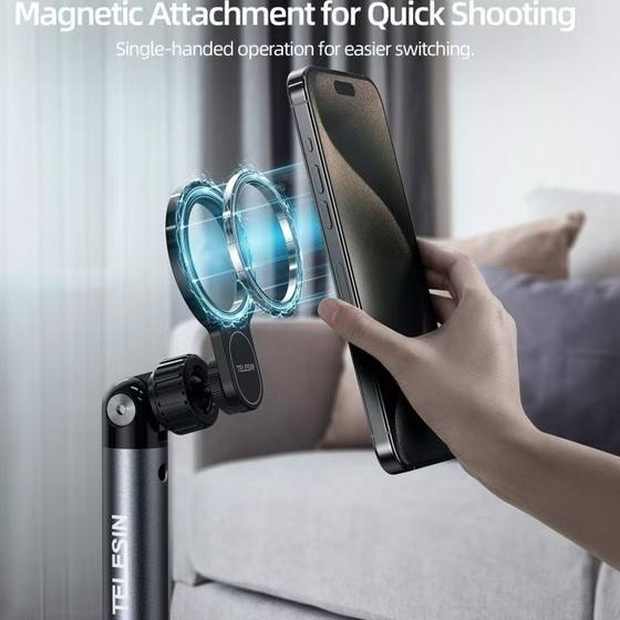 پایه استند موبایل Telesin مدل P3-FS-01 کیفیت فوق العاده