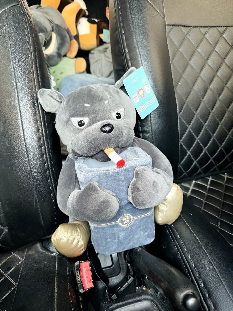 جادستمالی و سطل زباله عروسکی خودرو