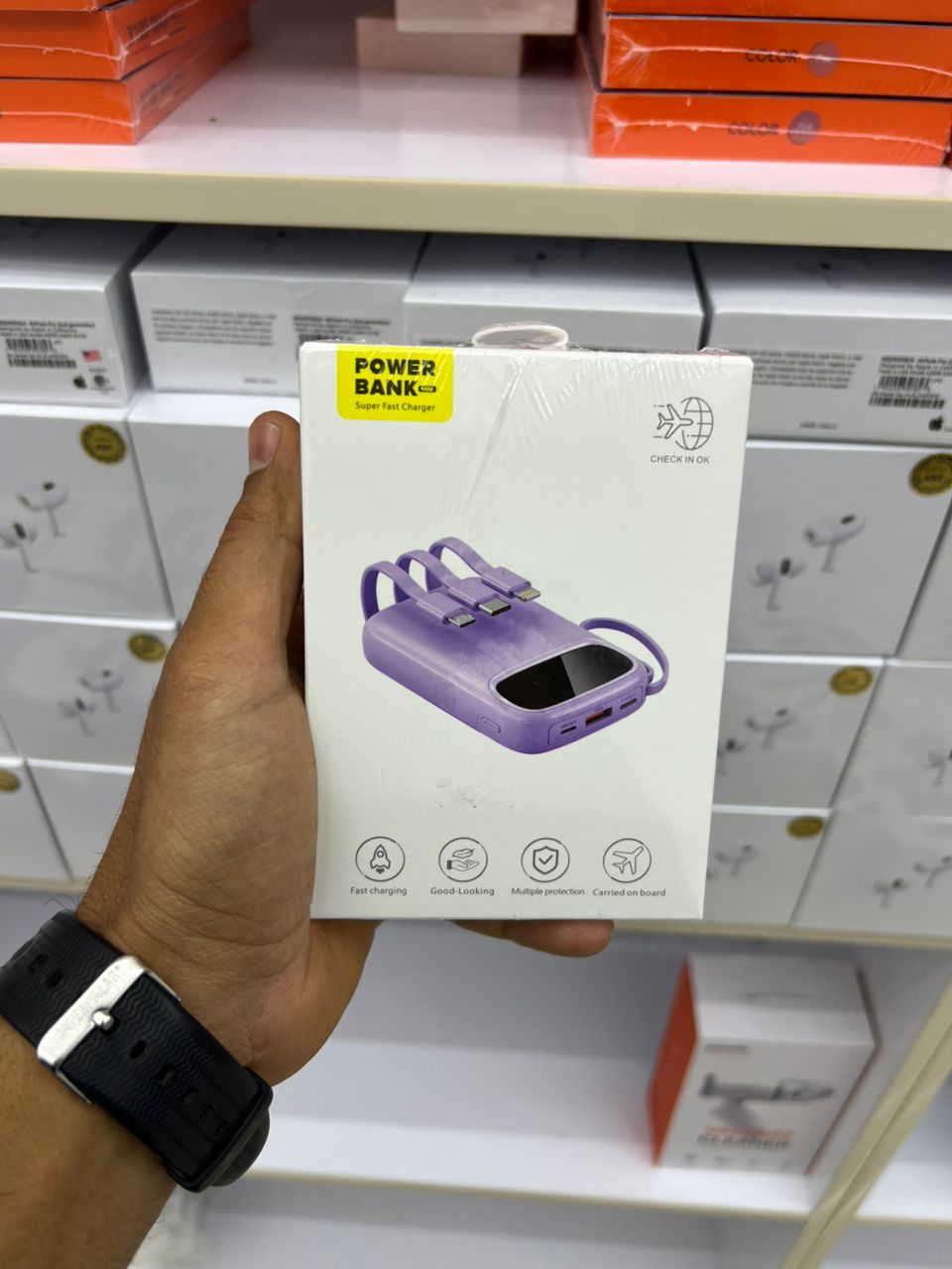 پاوربانک 10 هزار فست شارژ مدل y476