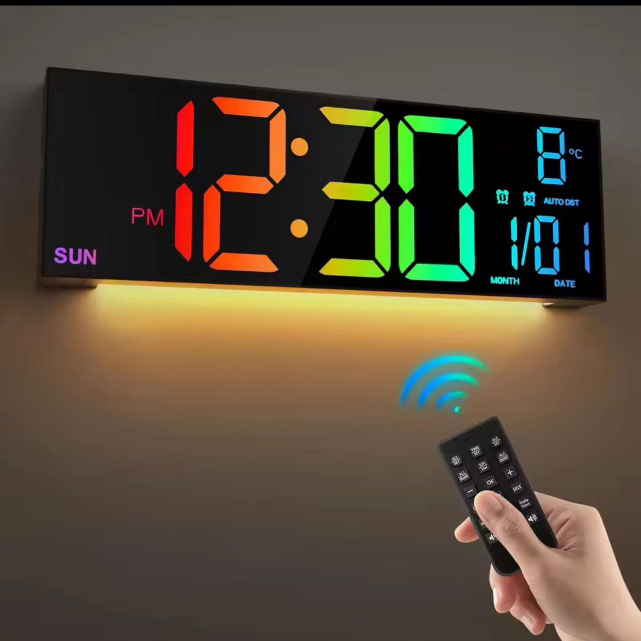 ساعت دیجیتالی دیواری 6669R