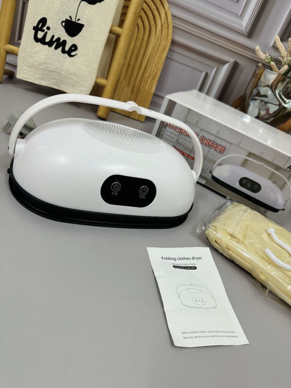 خشک کن حوله و لباس قابل حمل مدل AM400